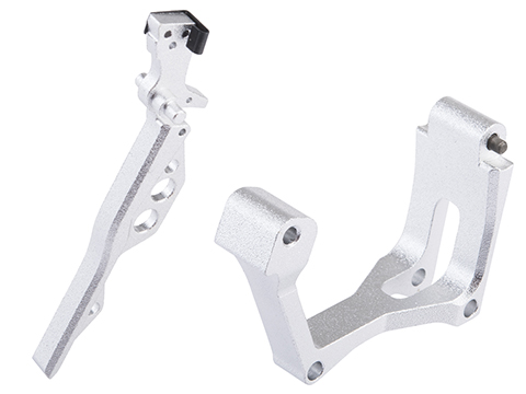 G&G Dress-Up CNC Machined Trigger Set for SSG-1 AEG Rifles (Color: Ice)