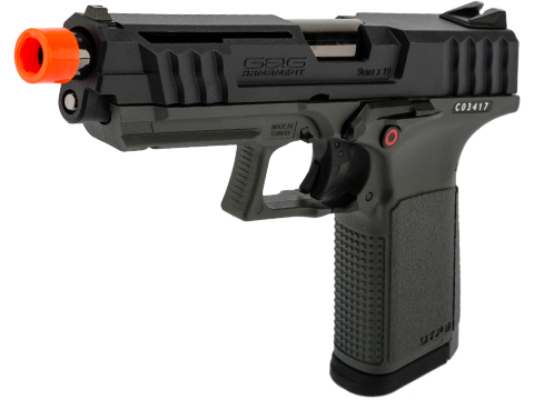 G&G GTP9 Gas Blowback Airsoft Pistol (Color: Black / Grey)