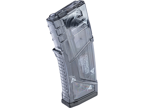 G&G Polymer 105rd Mid-Cap Magazine for M4 / M16 Series Airsoft AEG Rifles (Color: Smoked / Counting Marks)