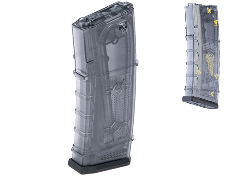 G&G Polymer 150rd Mid-Cap Magazine for M4 / M16 Series Airsoft AEG Rifles (Color: Translucent / Counting Marks)