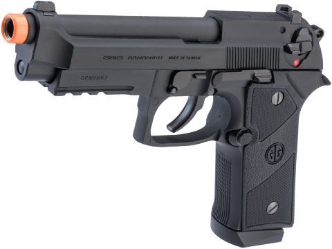 M92 Airsoft Gun UK Arms G22M Black Spring Pistol Metal Frame Full Size Handgun for sale online 