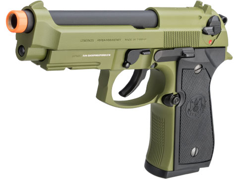 G&G GPM92 GP2 Gas Blowback Airsoft Pistol (Color: Hunter Green)