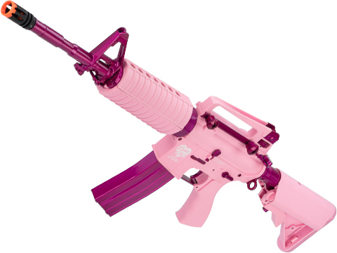 G&G M4 Carbine Femme Fatale Special Edition M4 Combat Machine Airsoft AEG Rifle (Package: Pink / Gun Only)