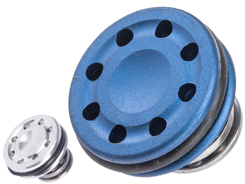 G&G Reinforced Airsoft AEG Aluminum Piston Head (Color: Blue)