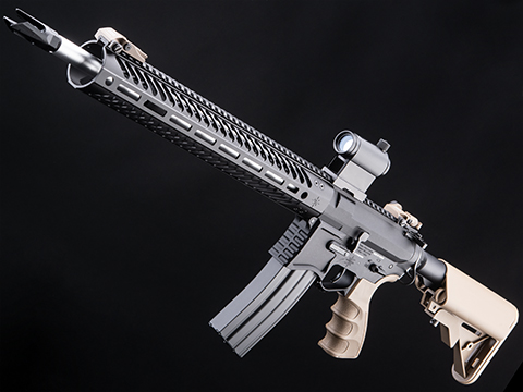 EMG Seekins Precision Licensed AR-15 SP223 M-LOK Advanced Airsoft M4 AEG Rifle w/ G2 Gearbox (Color: Desert)