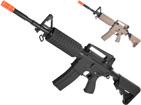 G&G Full Metal M4 Carbine Airsoft AEG Rifle w/ Crane Stock (Package: Black / Gun Only)