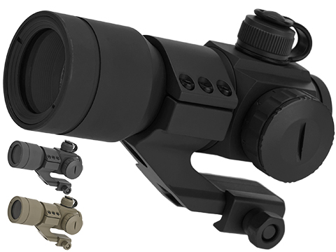 G&G Tactical Red/Green/Blue Dot with Cantilever Weaver Mount (Color: Tan)