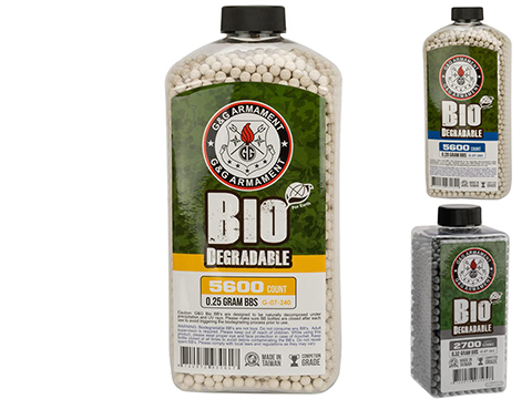 G&G Precision Biodegradable Match Grade 6mm Airsoft BBs 