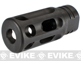 PTS GoGun SuperComp Rifle Brake Airsoft Flash Hider (Thread: 14mm Negative)