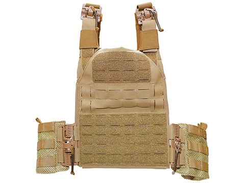 Grey Ghost Gear SMC Laminate Plate Carrier (Color: Coyote Brown)