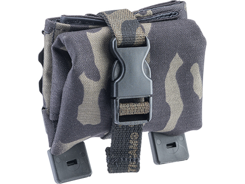 Grey Ghost Gear Roll-Up Laminate Dump Pouch (Color: Multicam Black)