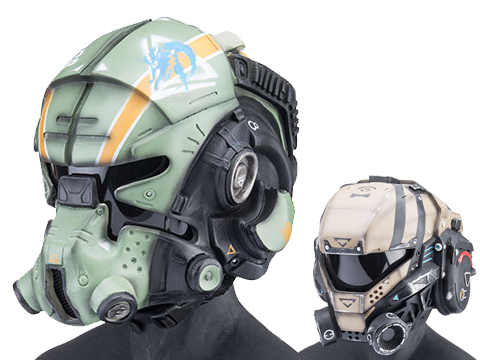 Tidoom Custom Fiberglass Titan Pilot Helmet 