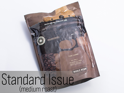 Guns & Coffee Fully Loaded 100% Arabica Premium Coffee (Roast: Standard Issue Medium Roast)