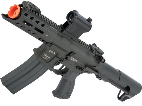 G&G ARP 556 Full Metal M4 Airsoft PDW AEG (Package: Battleship Grey / Gun Only)