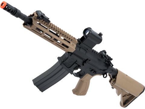 G&G CM16 Raider 2.0 Polymer Airsoft AEG with M-LOK Handguard (Color: Tan / Gun Only / Deans Plug)