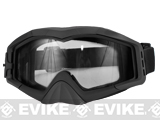 Avengers Tactical Airsoft Gaming Extreme Sports Goggles (Color: Black)