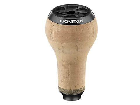 Gomexus Super Light Cork Knob for Baitcasting & Spinning Reel (Color: Black)