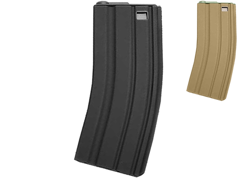 G&P Metal 130rd Mid-Cap Magazine for M4 / M16 Series Airsoft AEG Rifles (Color: Black / Single Magazine)