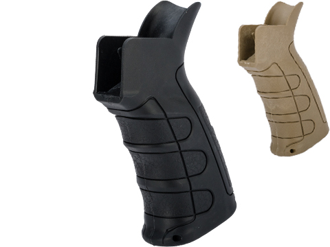 G&P I.A. Ergonomic Motor Grip w/ Heat Sink For M4 / M16 Series Airsoft AEG (Color: Sand)