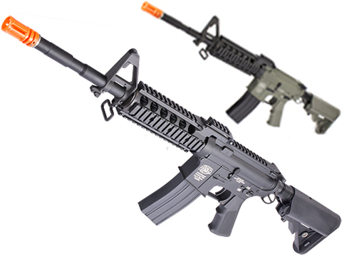 Evike Custom Class I G&P RAS-II M4 Airsoft AEG Rifle (Color: Black / Gun Only)