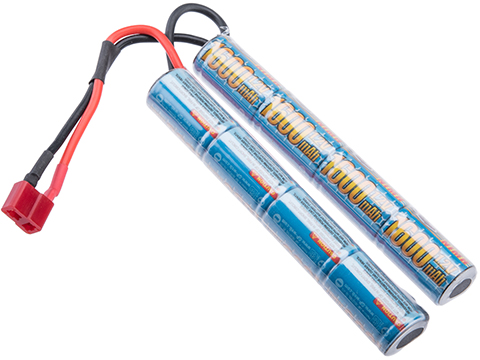 G&P Intellect NiMH Butterfly Type Battery for Airsoft AEGS (Size: 8.4v 1600mAh / Standard Deans Connector)