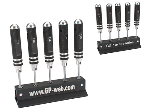 G&P Precision 5pc Screwdriver Set 