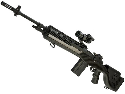 G&P M14 DMR Custom Airsoft AEG Sniper Rifle with Real Carbon Fiber (Model: Ver7 / Gun Only)