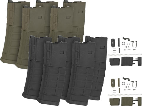 G&P PTS 39rd Magazine Kit for G&P King Arms WA M4 Airsoft GBB Blowback Rifles - Box of 5 