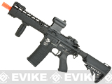 G&P 8 KeyMod Full Metal Gen 2WOC Gas Blowback Airsoft Rifle - Black