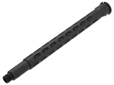 G&P Tapered SAI Aluminum  Outer Barrel for G&P Gas Blowback M4 Rifles (Style: Dimpled / 10.5)