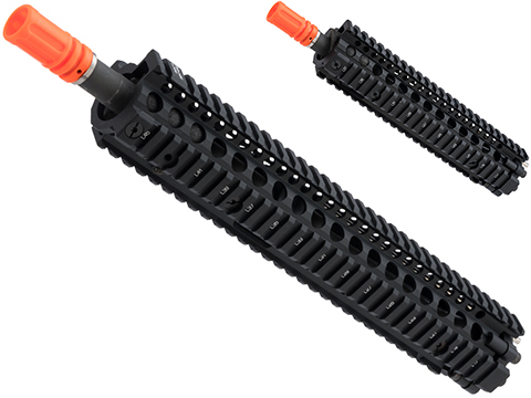 G&P / Daniel Defense Licensed Front Assembly for Marui MWS M4 Rifles (Length: 12.5 / Black)