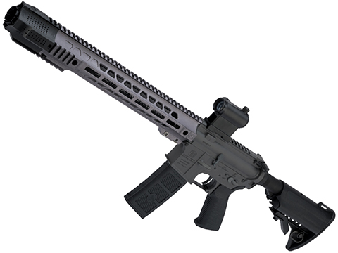 EMG SAI GRY Gen. 2 Forge Style Receiver AEG Training Rifle w/ JailBrake Muzzle and GATE ASTER Programmable MOSFET (Model: Carbine / Grey)
