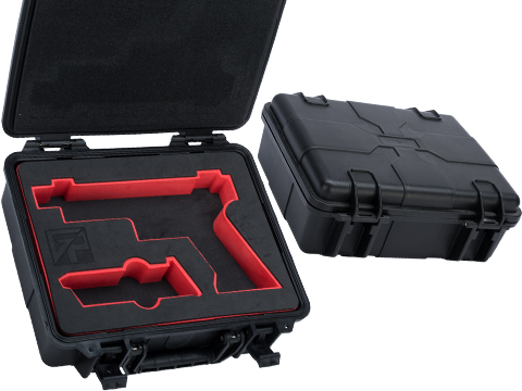 G&P Hardshell Locking Carrying Case with Foam Insert for SAI BLU Airsoft GBB Pistol