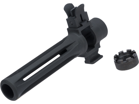 G&P OEM Replacement Flash Hider for M14 / DMR Series AEG Rifles w/ Clockwise Locking Nut