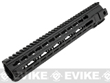 z G&P TMR 12.5 Rail System for M4 / M16 Series Airsoft AEG Rifles (Long) - Black