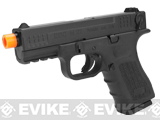 ISSC Licensed M-22 Full Metal Airsoft GBB Gas Blowback Pistol by WE (Color: Black / Green Gas)