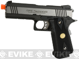 WE-Tech Hi-CAPA Airsoft Gas Blowback Pistol (Model: 4.3 2011 Commander / Two Tone / Green Gas)