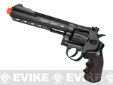 WG CO2 Full Metal High Power Airsoft 6mm Magnum Gas Revolver (Length: 6 / Black)