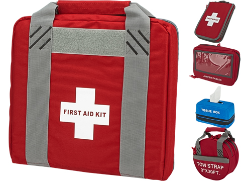 G-Outdoors Deceit and Discreet Low Profile Handgun Cases (Model: Large First Aid Kit)