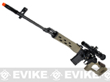 AIM Gas Blowback Russian Classic AK SVD Airsoft GBB Sniper Rifle w/ Scope (Color: Tan)