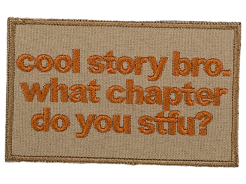 Griffon Industries Cool Story Bro Patch (Color: Coyote)