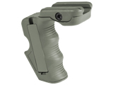 BD Vertical Support Grip for Airsoft RIS (Color: Foliage Green)
