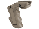 BD Vertical Support Grip for Airsoft RIS (Color: Dark Earth)