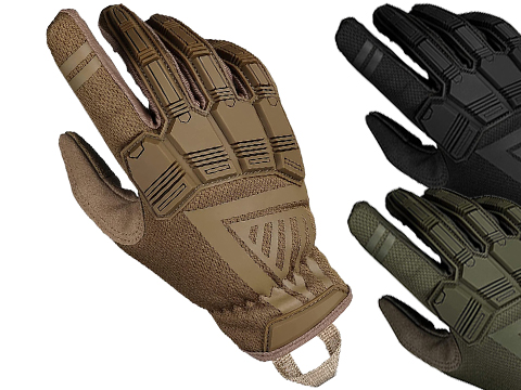 Glove Station Impulse Guard Impact Resistant Gloves (Color: Black / Small)