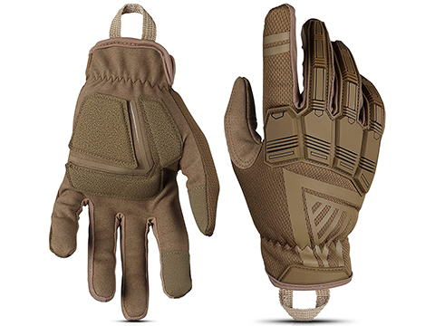 Glove Station Impulse Guard Impact Resistant Gloves (Color: Tan / Small)