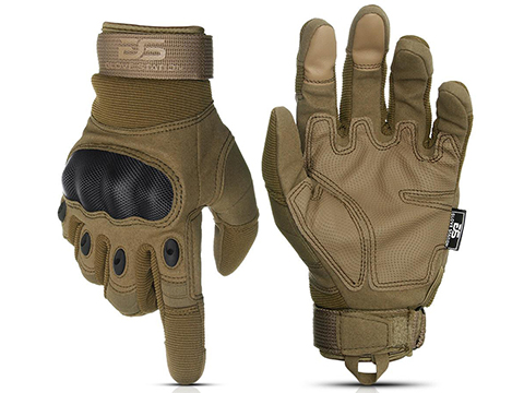 Glove Station The Combat Hard Knuckle Full Finger Tactical Gloves 