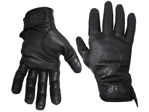 Glove Station Black Rambo Exclusive Tactical Gloves (Size: Large)