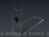 Professional Acrylic Clear Gun Stand for Pistols & Hand Guns (Logo: Evike.com)