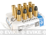 Gun Heaven Full Metal Brass Shells for WinGun / Dan Wesson 4.5mm (.177) Series Co2 Revolvers - Set of 12