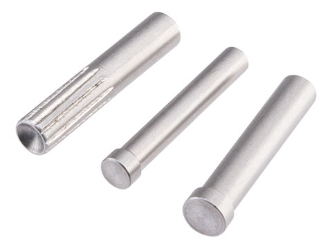 Guarder Steel Hammer & Sear Pins for Tokyo Marui V10 & Compatible Airsoft Gas Blowback Pistols (Color: Stainless)